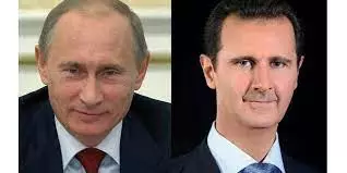 الرئيس الأسد يهنئ نظيره الروسي بمناسبة عيد “حماة الوطن” الروسي 