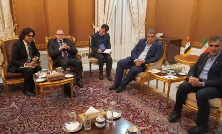 حاكم مصرف سورية المركزي يبحث مع محافظ البنك المركزي الإيراني محاور التعاون المالي والمصرفي بين البلدين 
