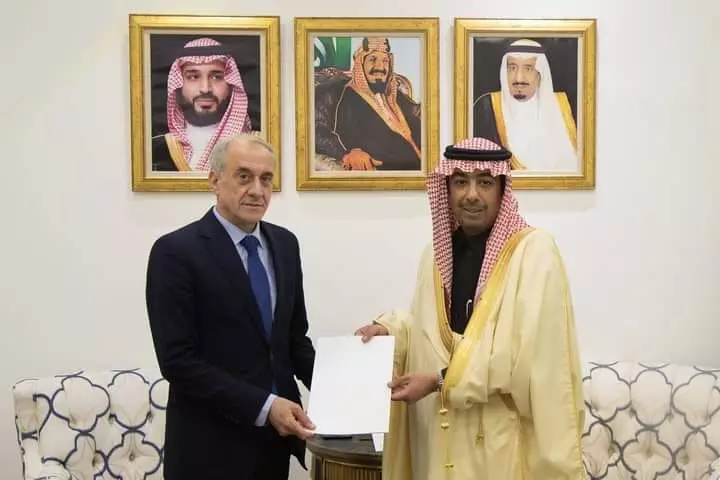 سوسان يقدم أوراق اعتماده سفيراً لسورية في المملكة العربية السعودية 
